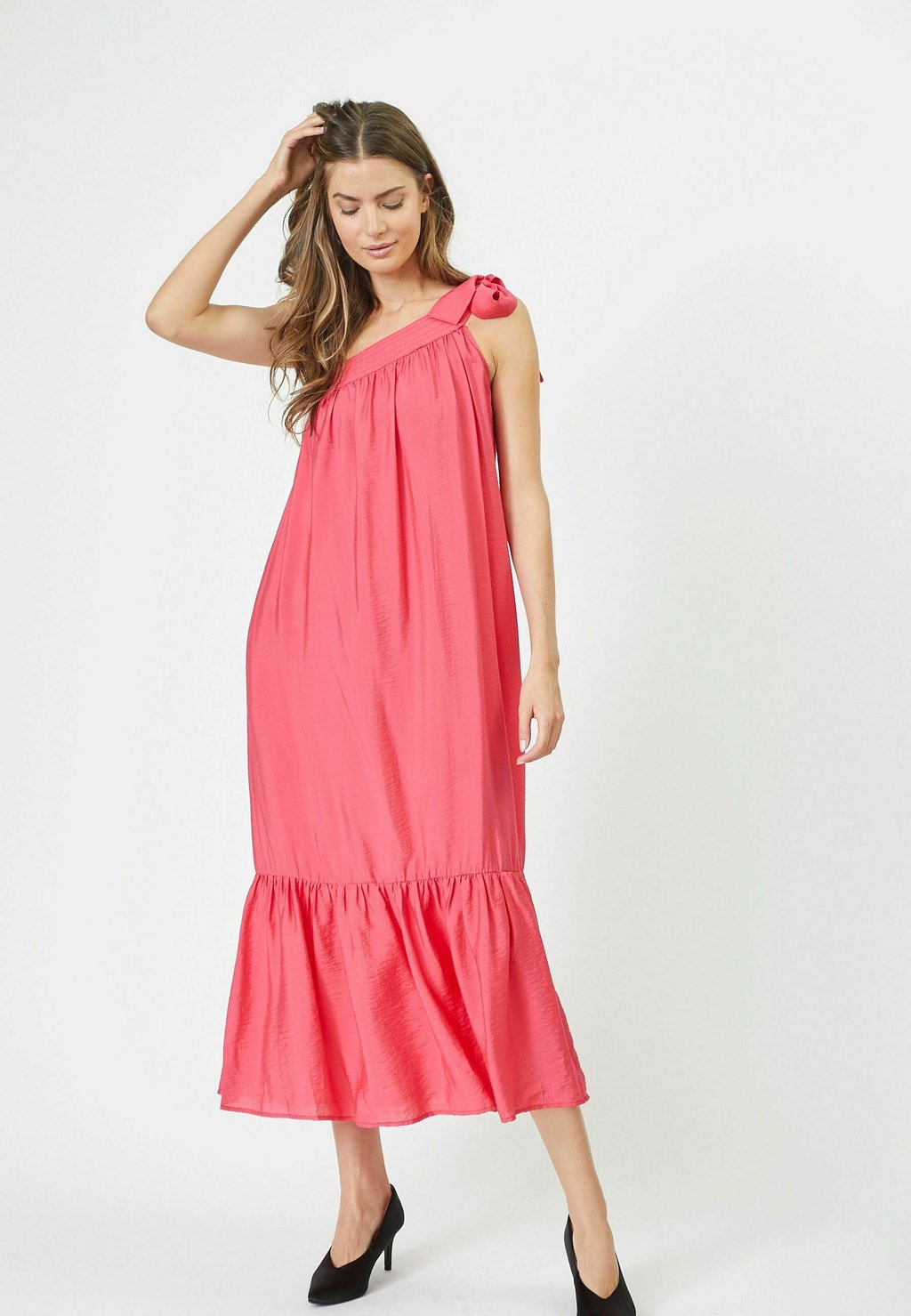 

Длинное платье CallumCC Co'couture, красный