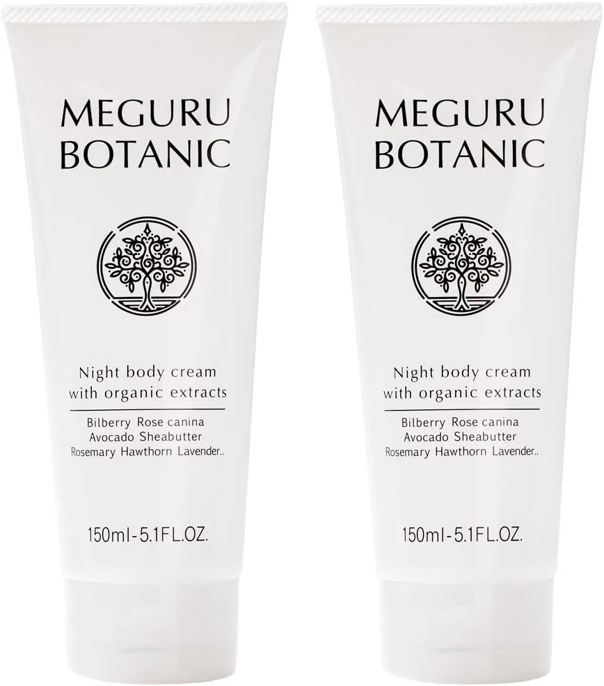 Крем для тела массажный MEGURU BOTANIC Organic Ingredients Kaimin, 2 шт, 150 мл