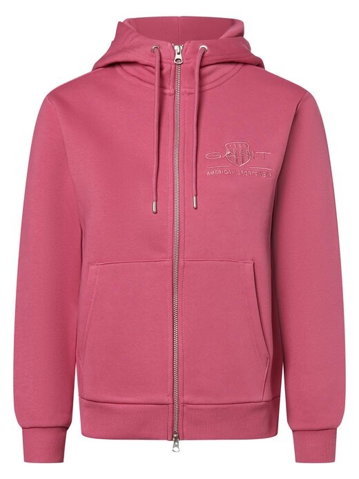 

Куртка с капюшоном Gant, фуксия