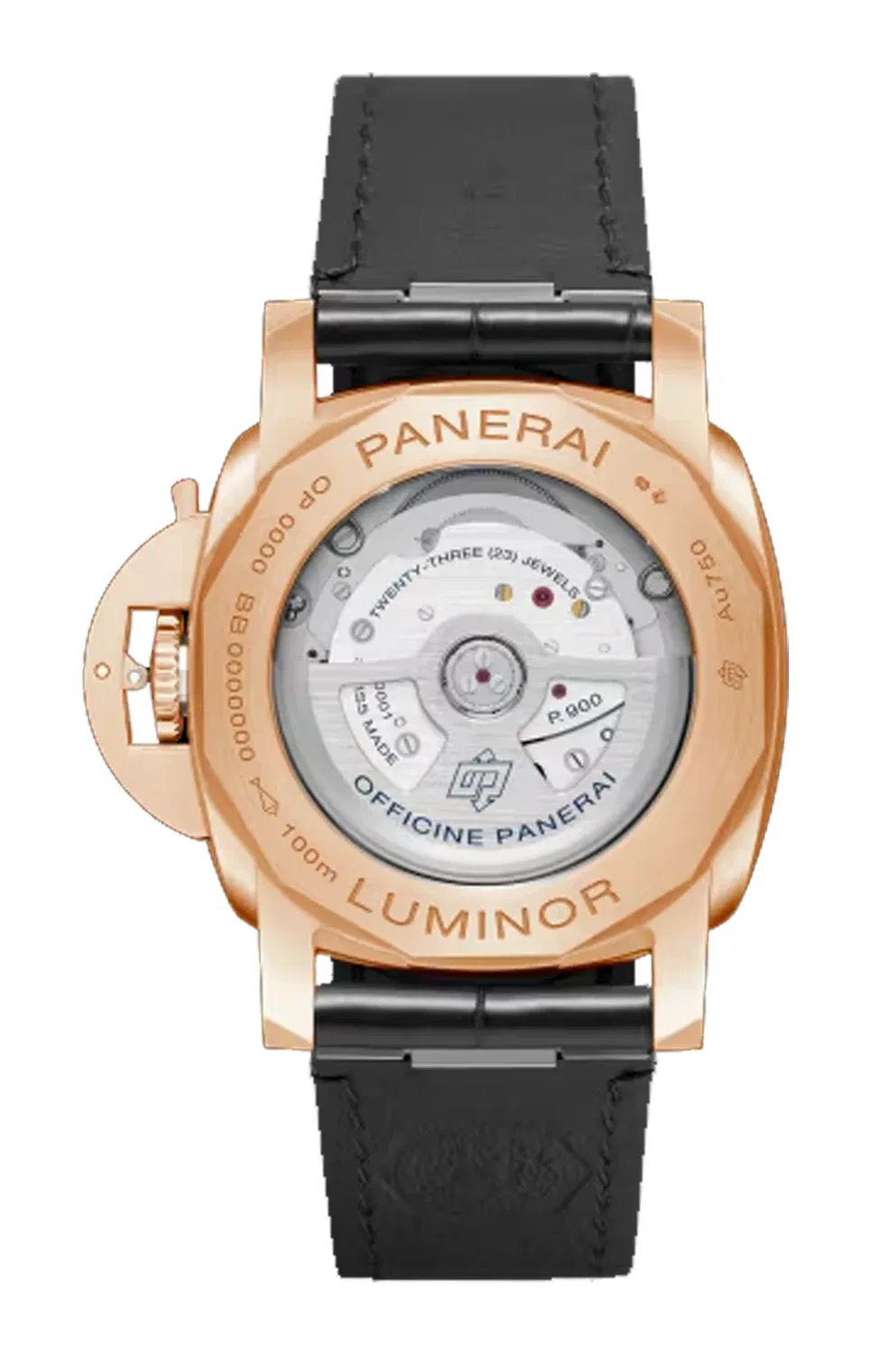 ЛЮМИНОР КВАРАНТА БАЙТЕМПО ГОЛДТЕК - PAM01641 PANERAI, золотой — фото 2