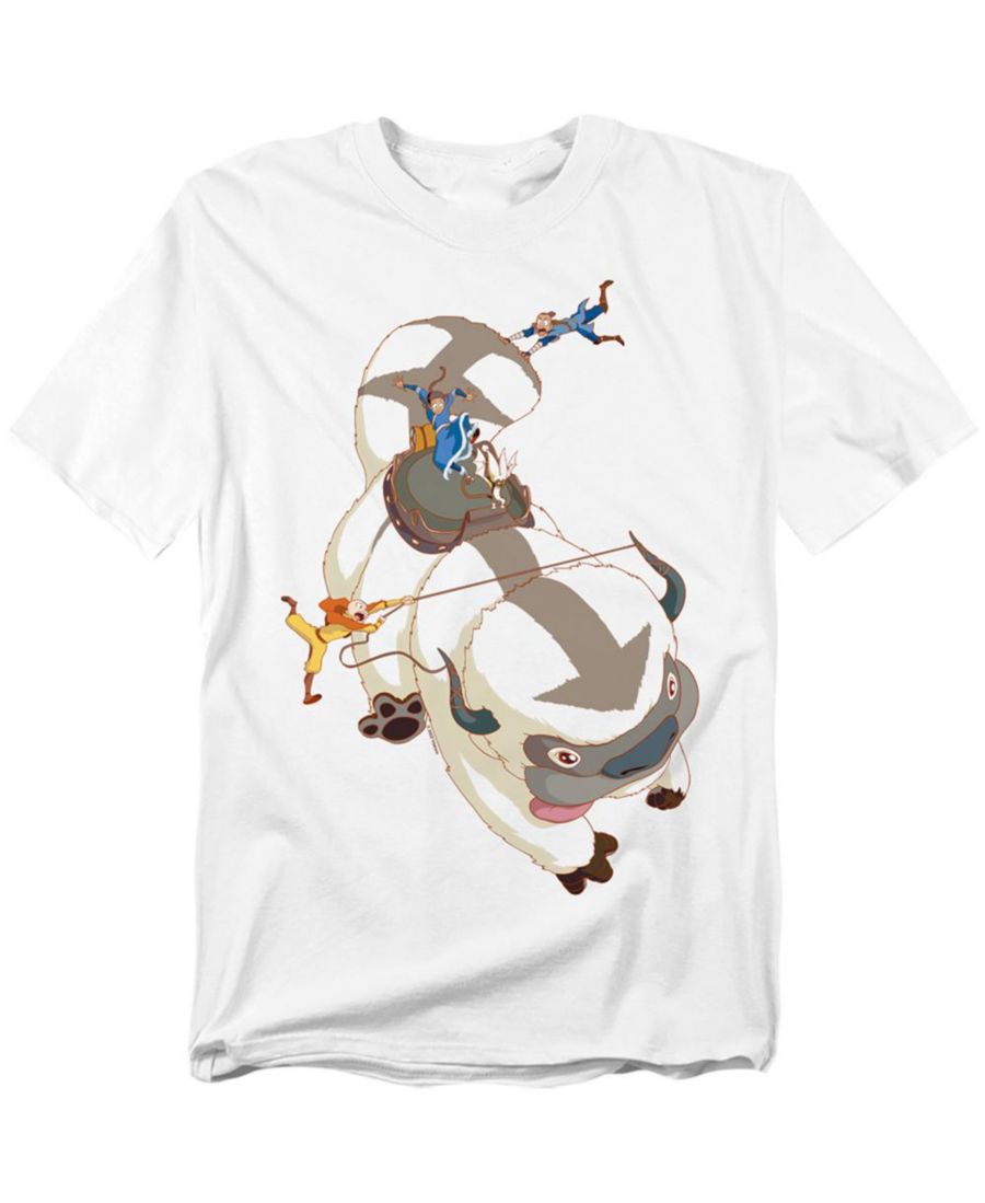 

Футболка Big & Tall Hang On Appa Avatar The Last Airbender, White, Белый, Футболка Big & Tall Hang On Appa Avatar The Last Airbender, White