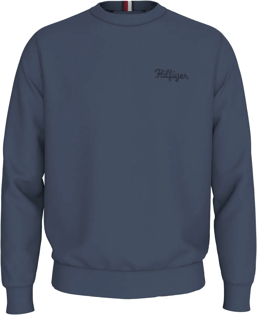 

Толстовка Tommy Hilfiger "HILFIGER CHAINSTITCH SWEATSHIRT", цвет Aegean Sea