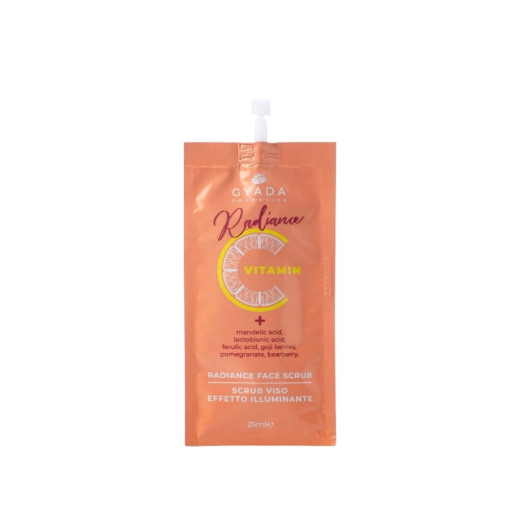 

Скраб для лица Radiance scrub viso illuminante Gyada cosmetics, 25 мл