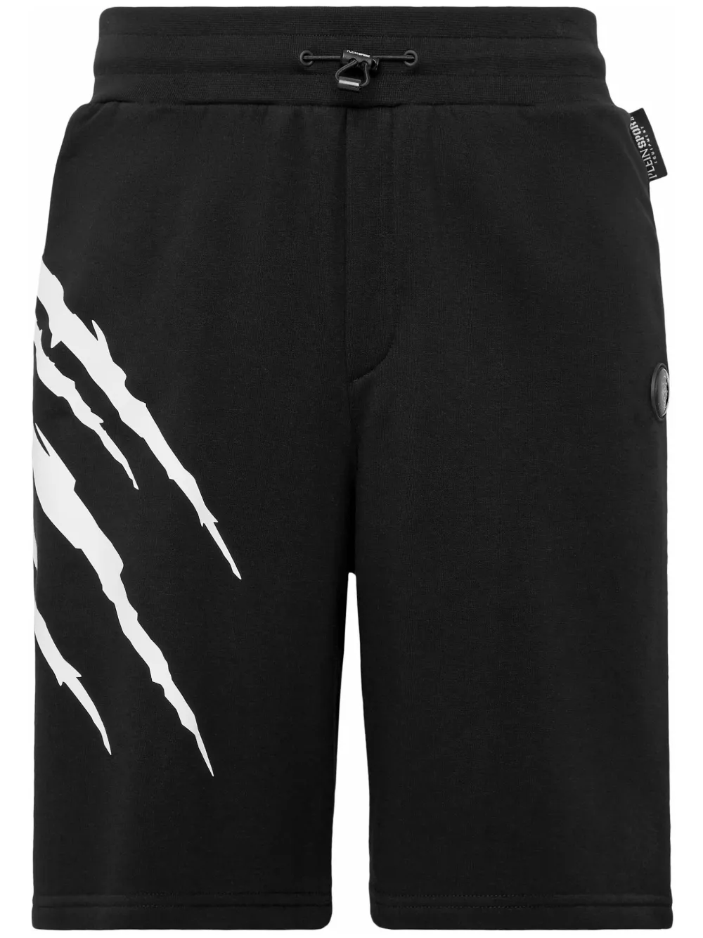 

Спортивные шорты с принтом Plein Sport, черный