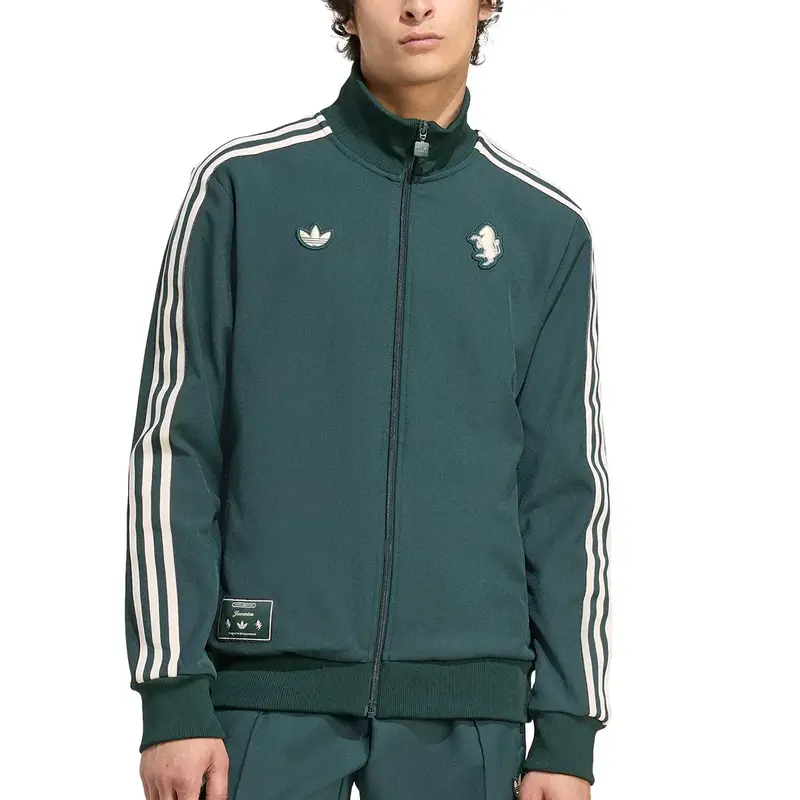 Толстовка Adidas Terrace Icons Juventus Adidas Originals, зеленый — фото 3