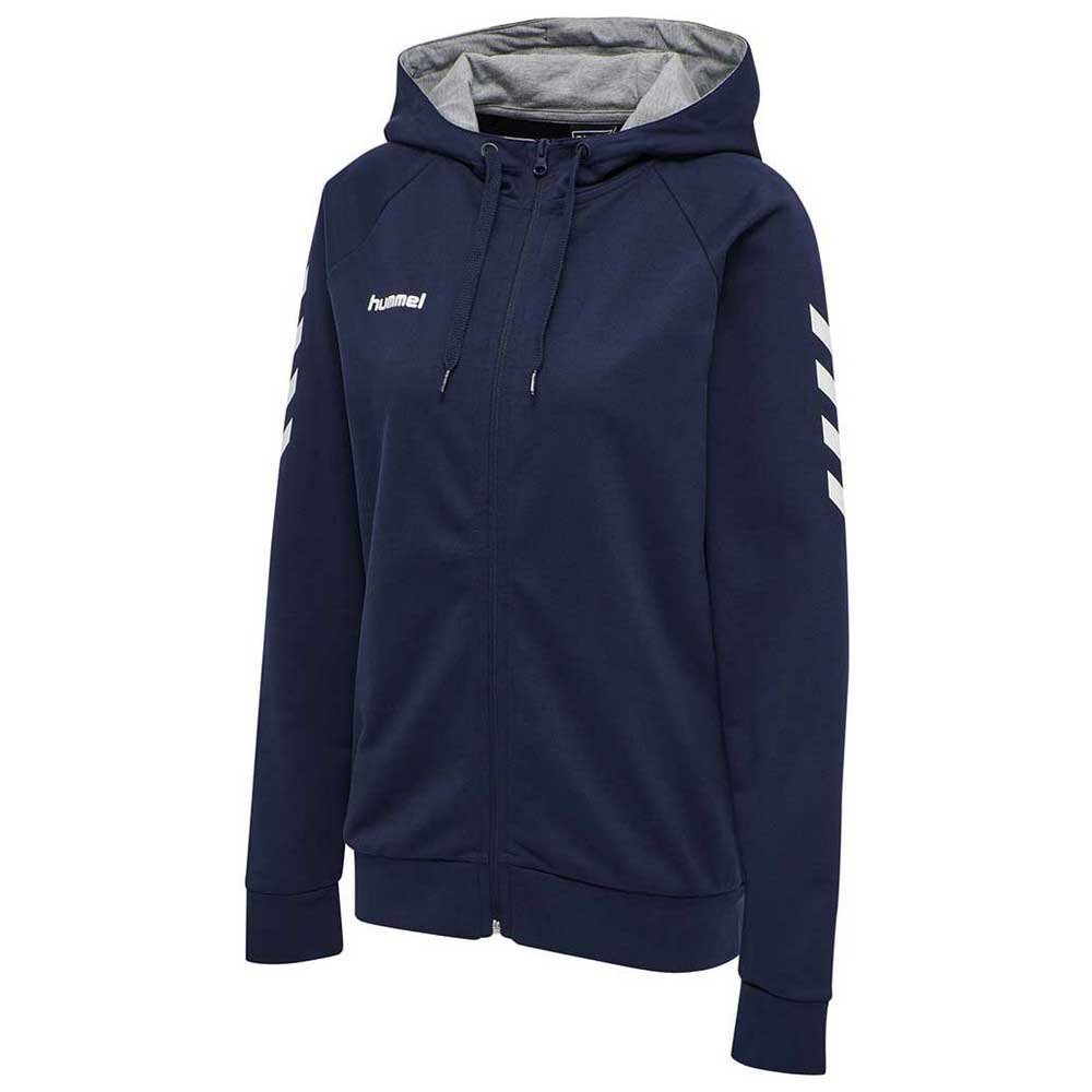 

Толстовка Hummel Go Cotton Full Zip, синий