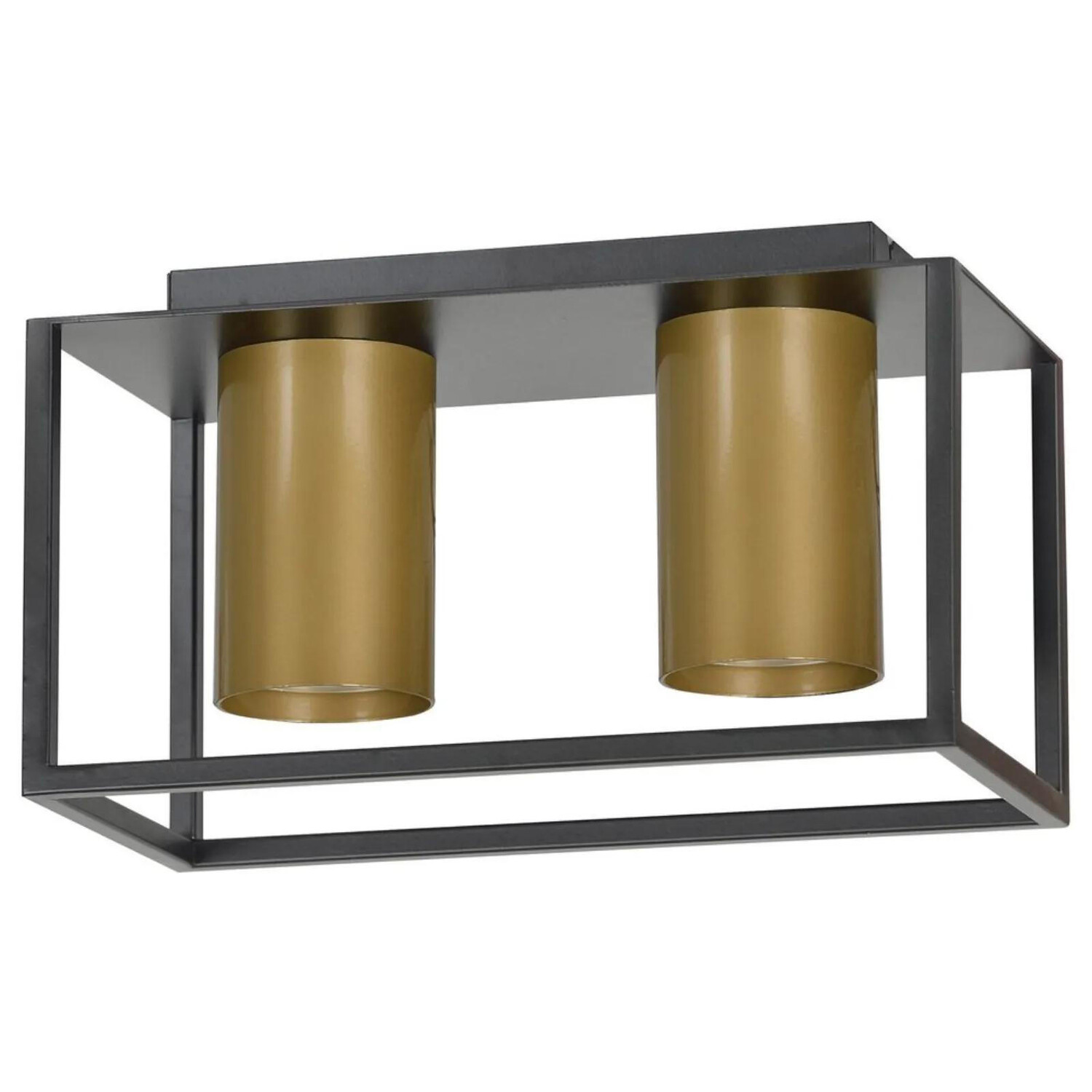 

Потолочный светильник famlights, 13x36x15 см, черный/золотой