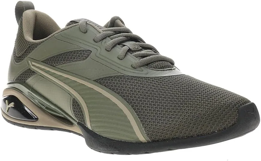 Мужские беговые кроссовки PUMA Neutron - зеленые — фото 2