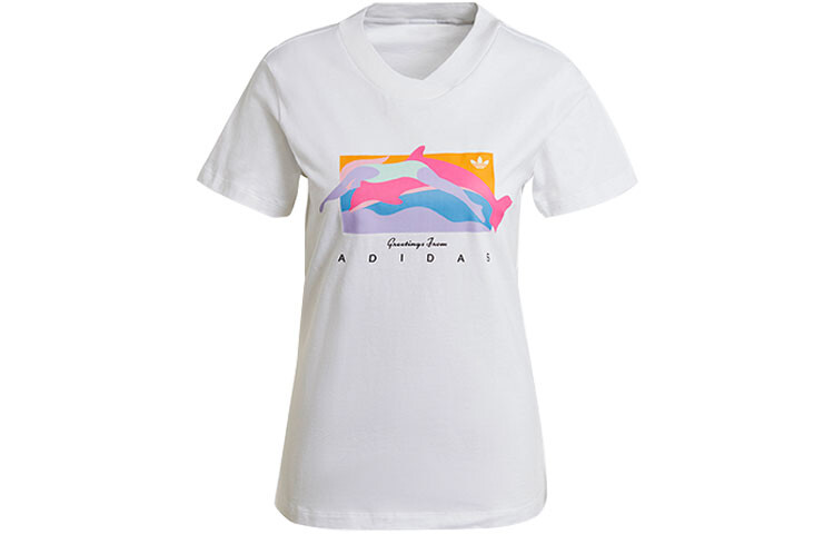 

Футболка женская белая Adidas Originals