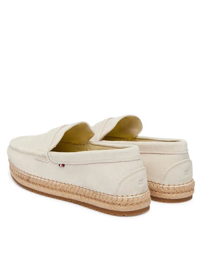 Tommy Hilfiger Эспадрильи Flexible Hilfiger Sde Espadrille FM0FM05794 бежевые — фото 3