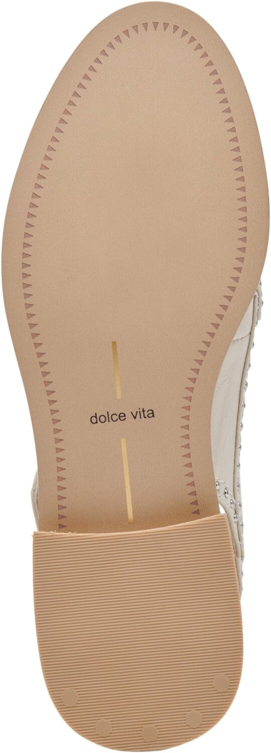 Лоферы Dolce Vita Hardi Stud, цвет Ivory Crinkle Patent — фото 3