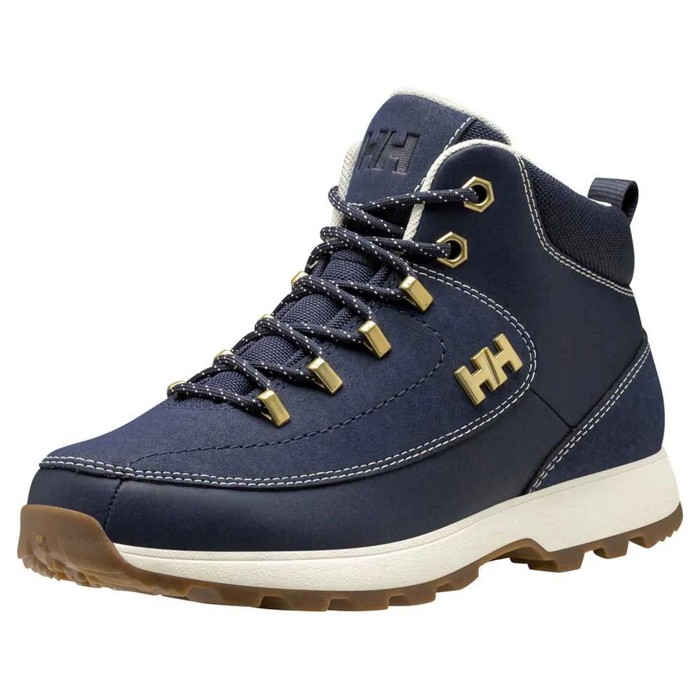 Женские зимние ботинки Helly Hansen Forester Sport водонепроницаемые кожаные, синий — фото 4