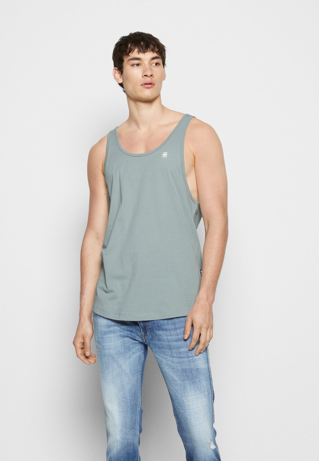 

Топ LASH MUSCLE TANK G-STAR, зеленый