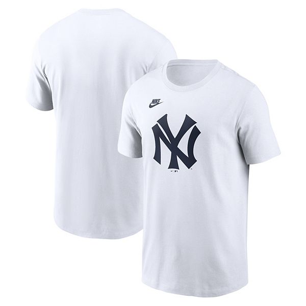

Мужская белая футболка new york yankees cooperstown collection с логотипом Nike