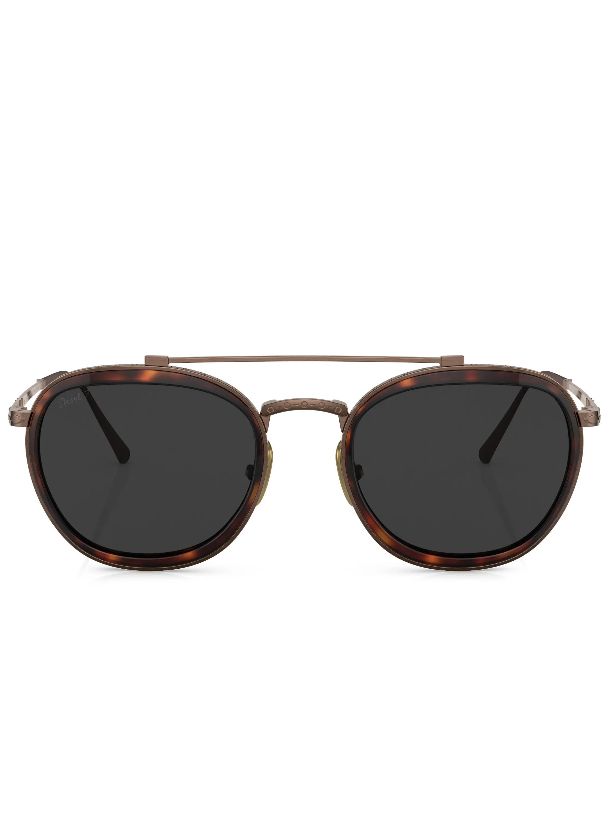 

Солнцезащитные очки-пилоты Persol, коричневый