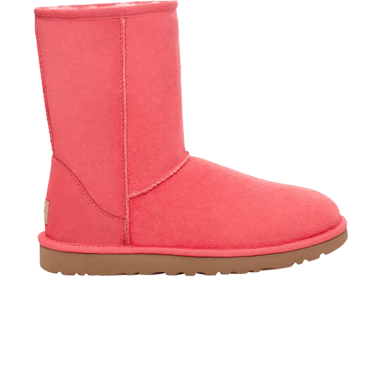 Ботинки Ugg Women's Classic Short II, оттенок кораллового