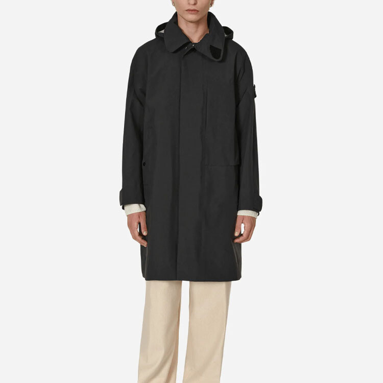 Куртка удлиненная Stone Island мужская, черный — фото 3