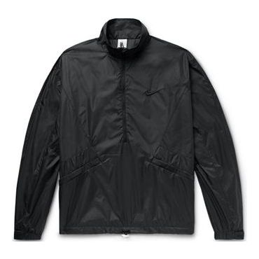 

Куртка x fear of god half zipper jacket black Nike, черный