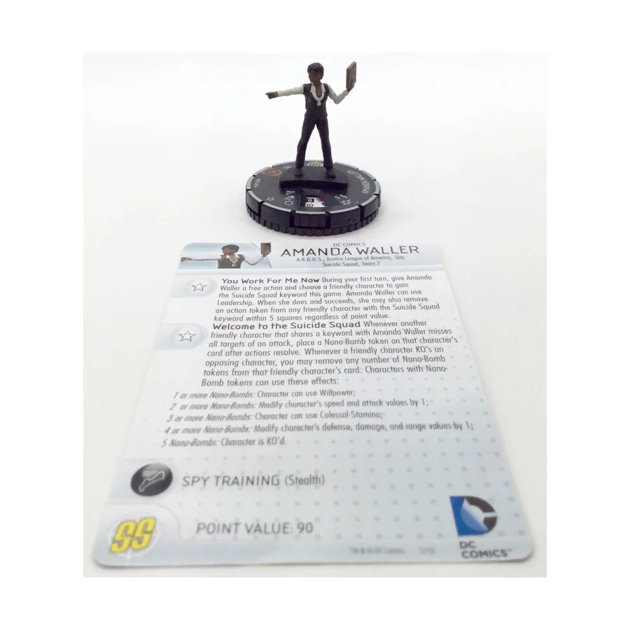 

Аманда Уоллер D15-014 (LE), DC HeroClix - WizKids DC - Singles