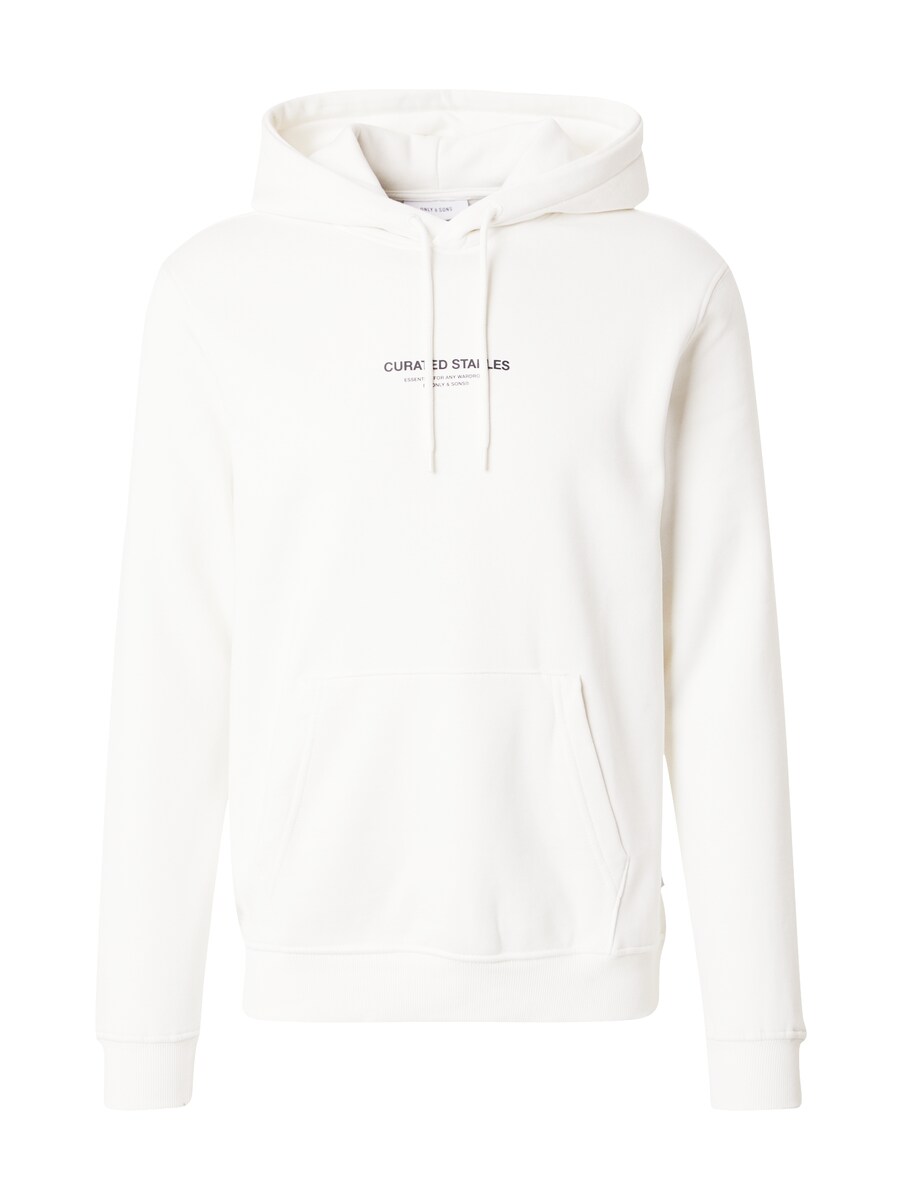 

Толстовка с капюшоном Only & Sons Sweatshirt ONSCURATED, белый