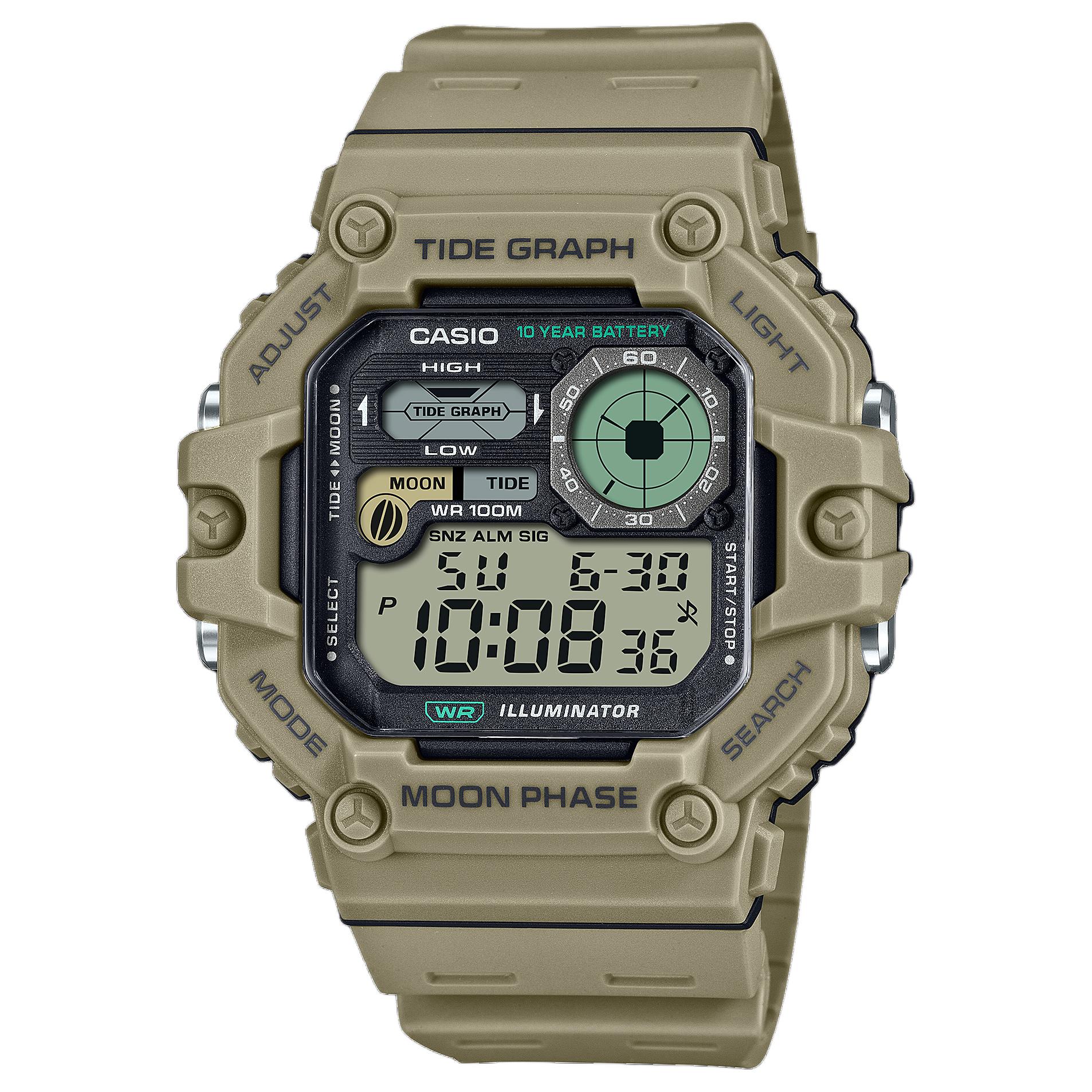 

CASIO Часы Men 51mm Gray Watch WS-1700H-5AVDF, Gray Dial