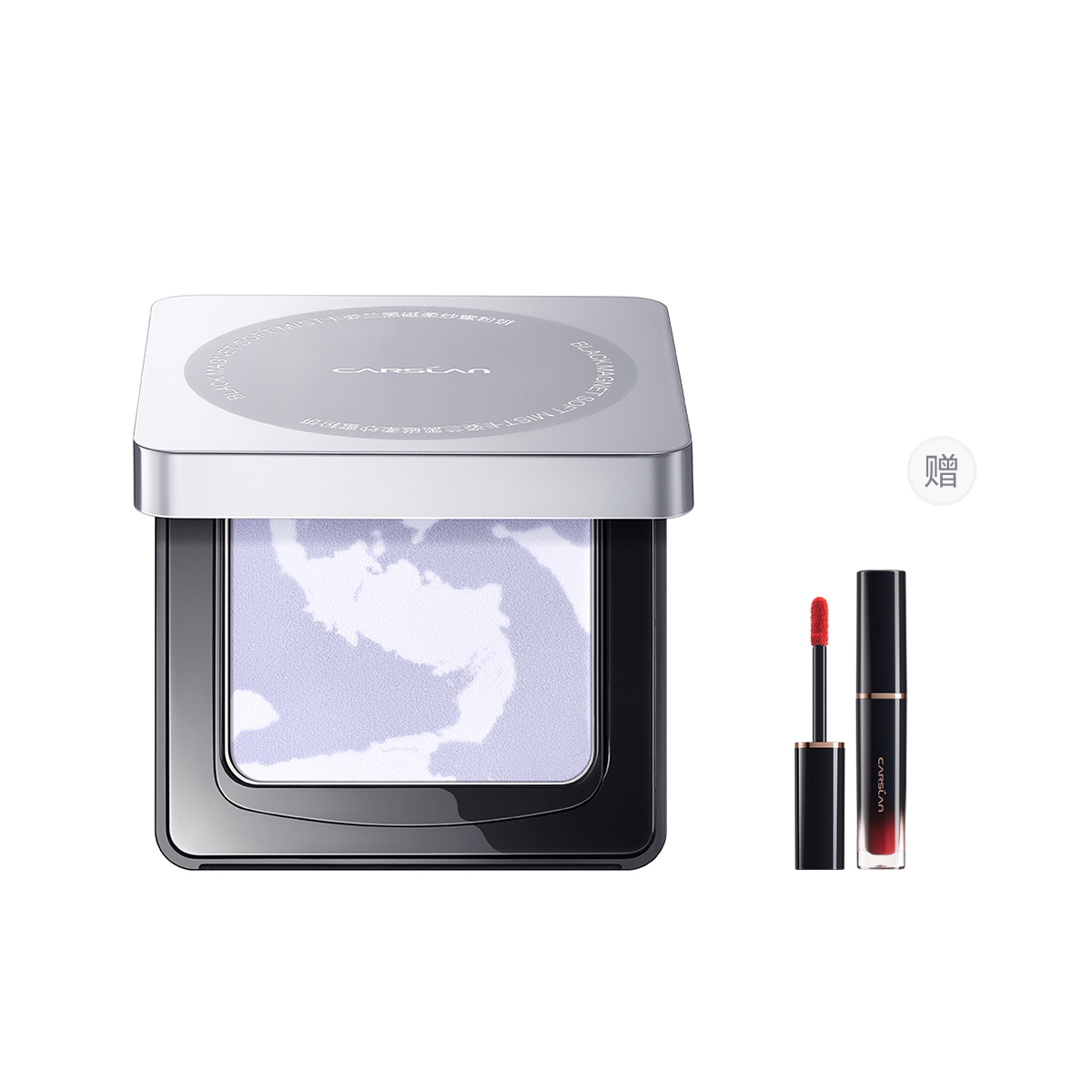 

Carslan Черная магнитная пудра для матового фиксирующего эффекта без эффекта макияжа, стойкая, контролирующая жирный блеск, не забивает поры, естественное покрытие