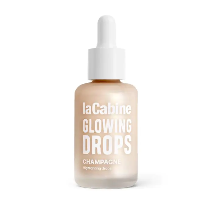 

Бронзер для лица glowing drops iluminador y bronceador La Cabine, цвет champagne