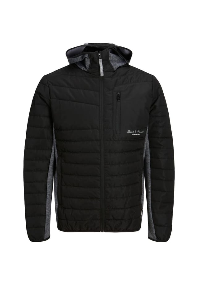 

Куртка горная гибридная стеганая куртка Jack & Jones, черный