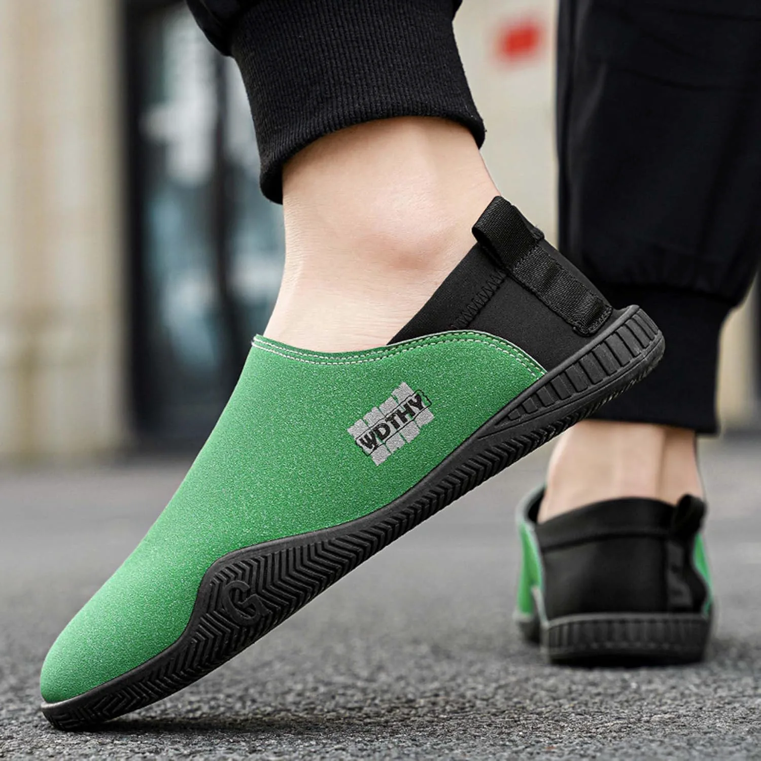 

Модные спортивные кроссовки, ретро минималистичные классические мужские спортивные кроссовки, повседневная обувь CYYDS, зеленый