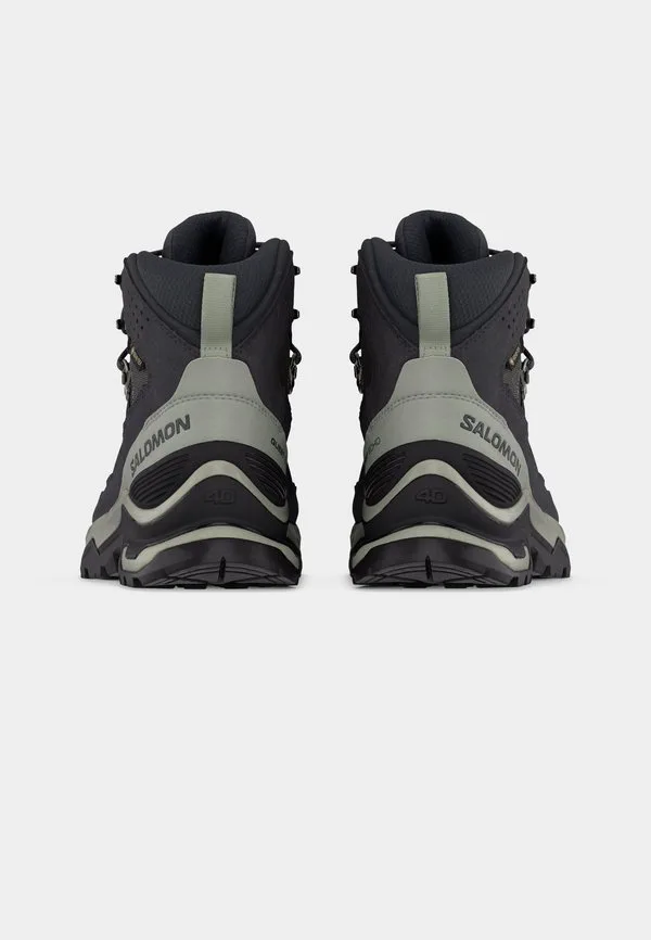 Походные ботинки quest echo gtx Salomon, Asphalt/Wrought Iron/Aspargus Green — фото 4