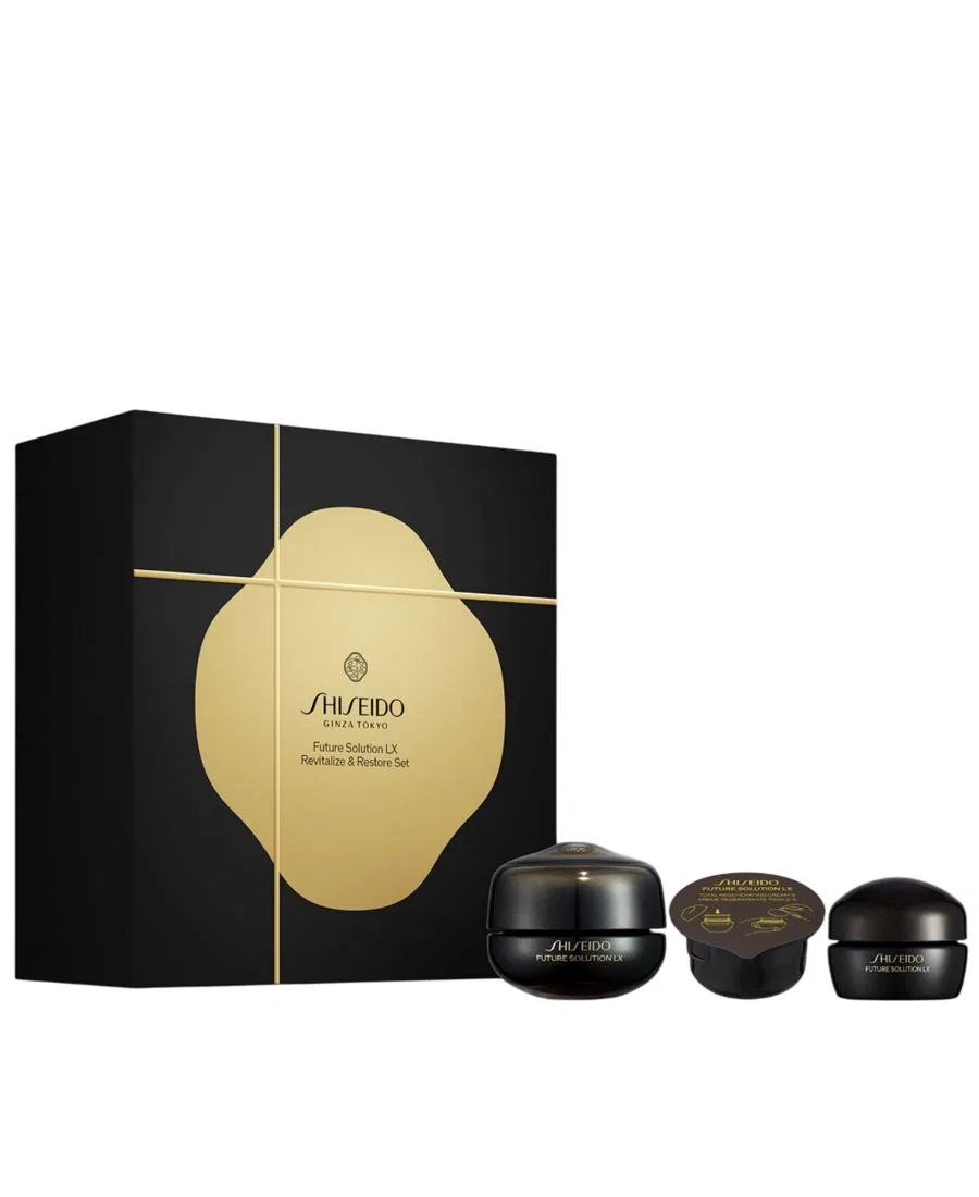 Набор для восстановления и обновления кожи Future Solution LX из 3 предметов Shiseido