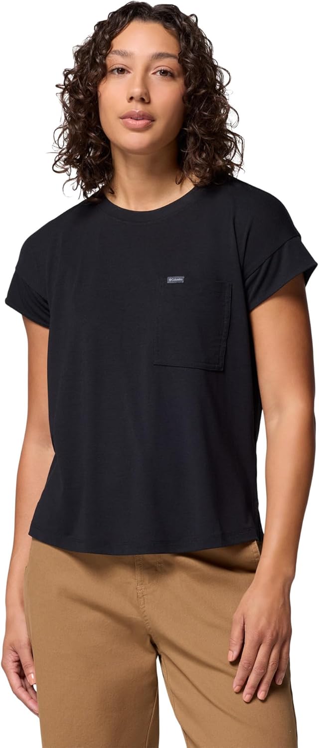 

Женская футболка Columbia Daniela Falls с коротким рукавом, Black, Черный, Женская футболка Columbia Daniela Falls с коротким рукавом, Black