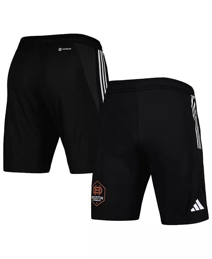 

Мужские черные шорты Houston Dynamo FC 2023 On-Field AEROREADY для тренировок adidas