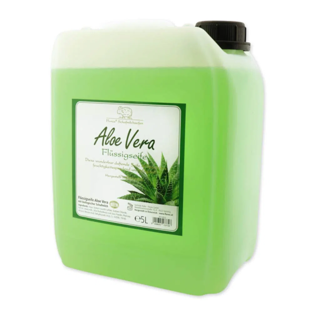 Жидкое мыло Florex с овечьим молоком и алоэ вера, 5 л Florex