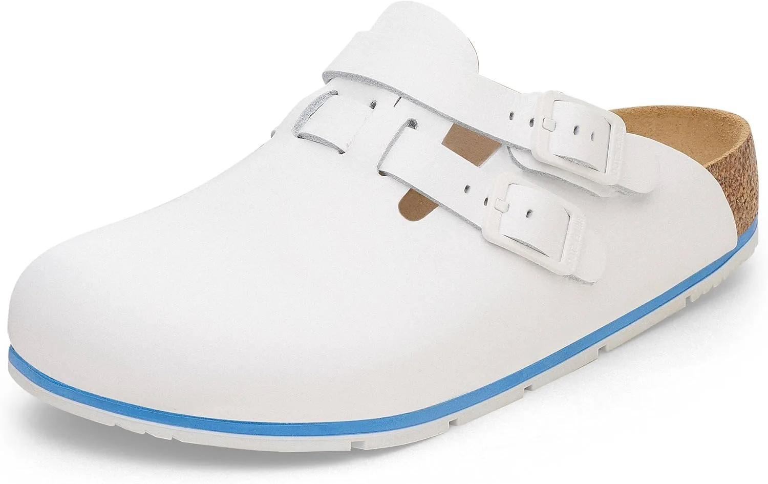 Кожаные сабо Birkenstock Kay Pro, белый
