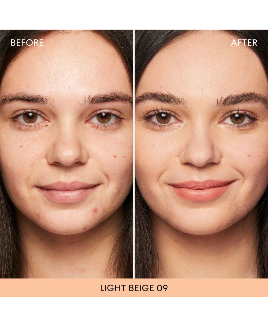 Оригинальная матирующая рассыпчатая пудра-основа SPF 15 BareMinerals, цвет light beige 09 - for light to medium skin with cool to neutral undertones — фото 2