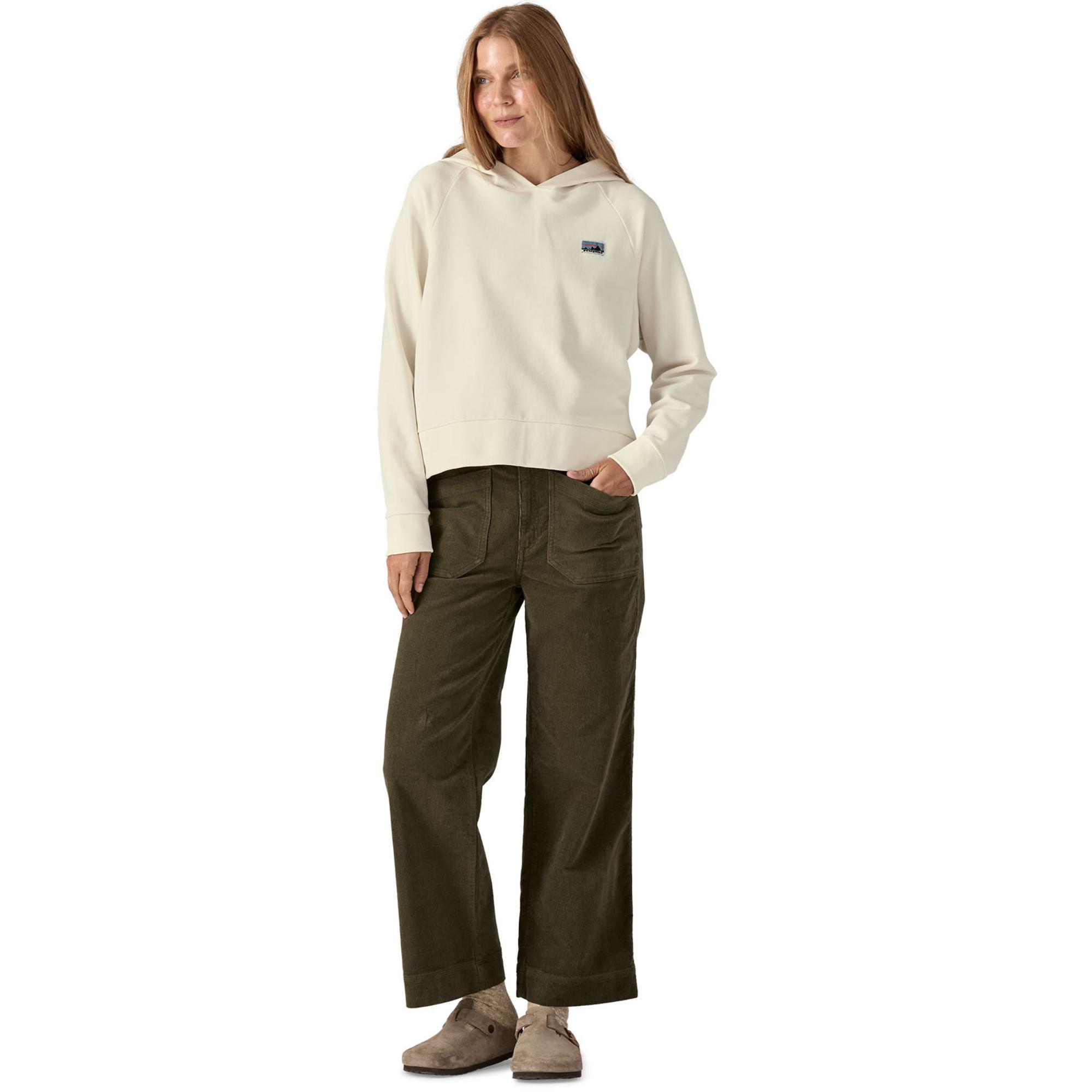 Женская толстовка из регенерированного органического хлопка Essential Hoodie Patagonia, Wool White — фото 3