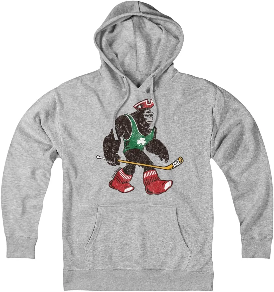 

Толстовка Massquatch от Chowdaheadz — унисекс худи из мягкого хлопкового микса