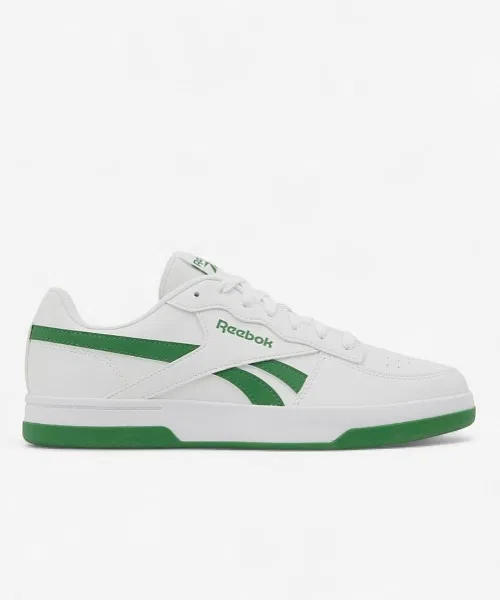 Унисекс кроссовки Reebok Prime Serve белые с зелёным