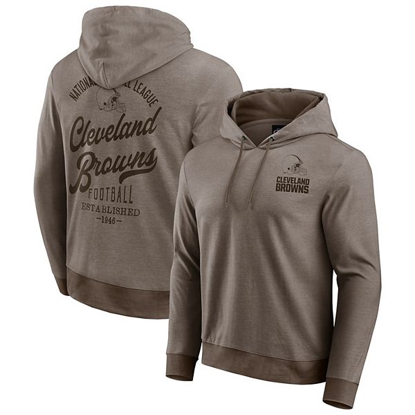 

Мужской коричневый тоновый худи Cleveland Browns Darius Rucker Collection By Fanatics