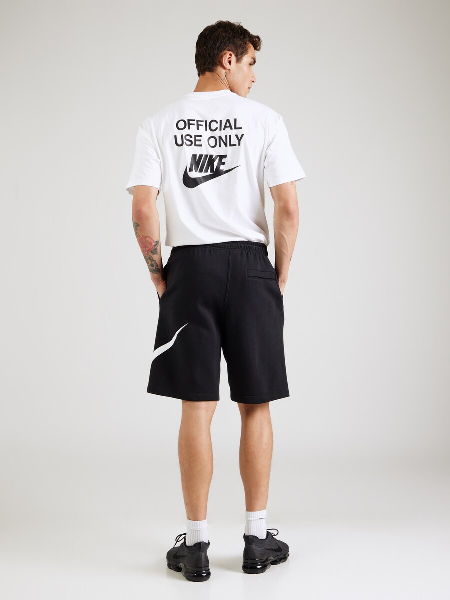 Брюки свободного кроя Nike Sportswear CLUB, черный — фото 4