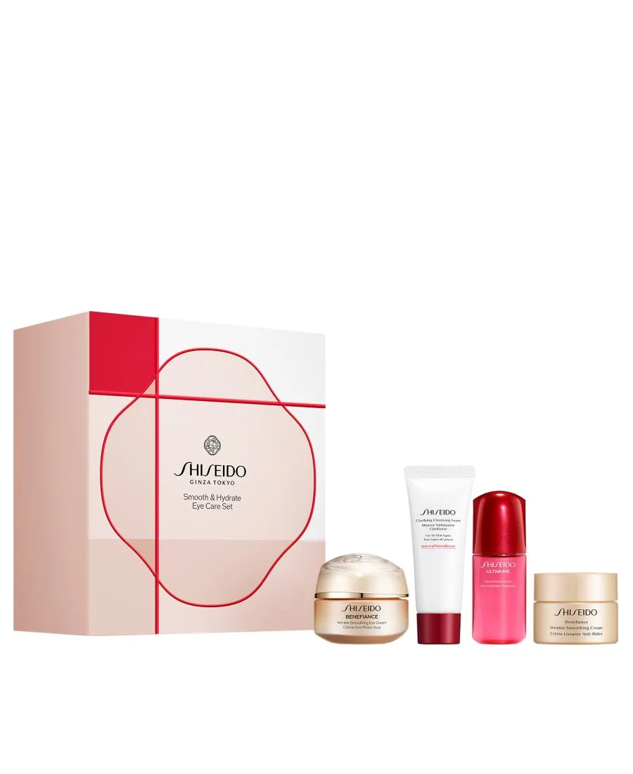 Shiseido Подарочный набор из 4 средств для ухода за кожей вокруг глаз, обеспечивающий гладкость и увлажнение