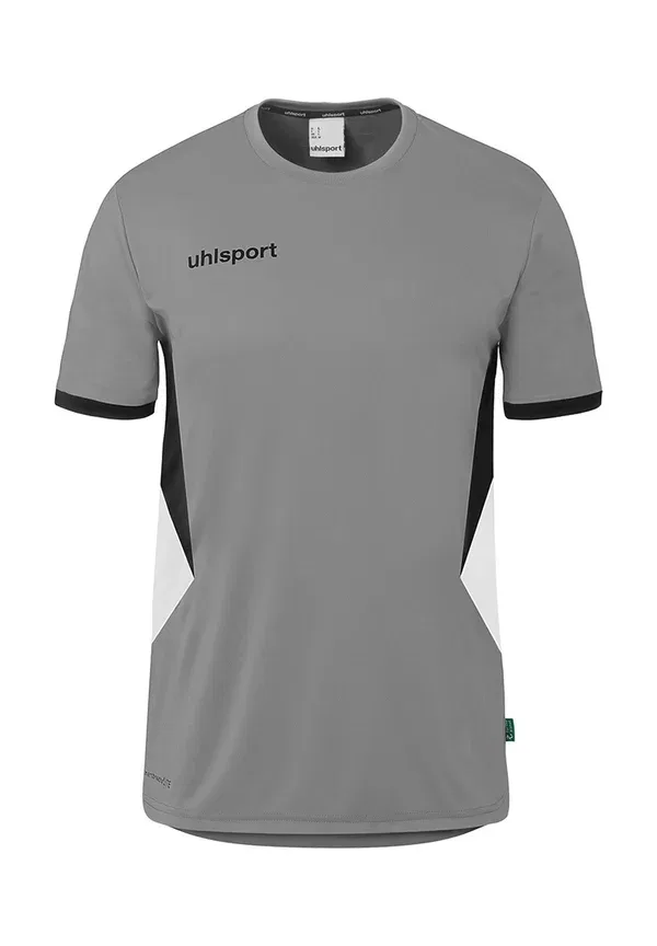 Футболка тренировочная Uhlsport Equipe 29 Sports, серо-бело-черный