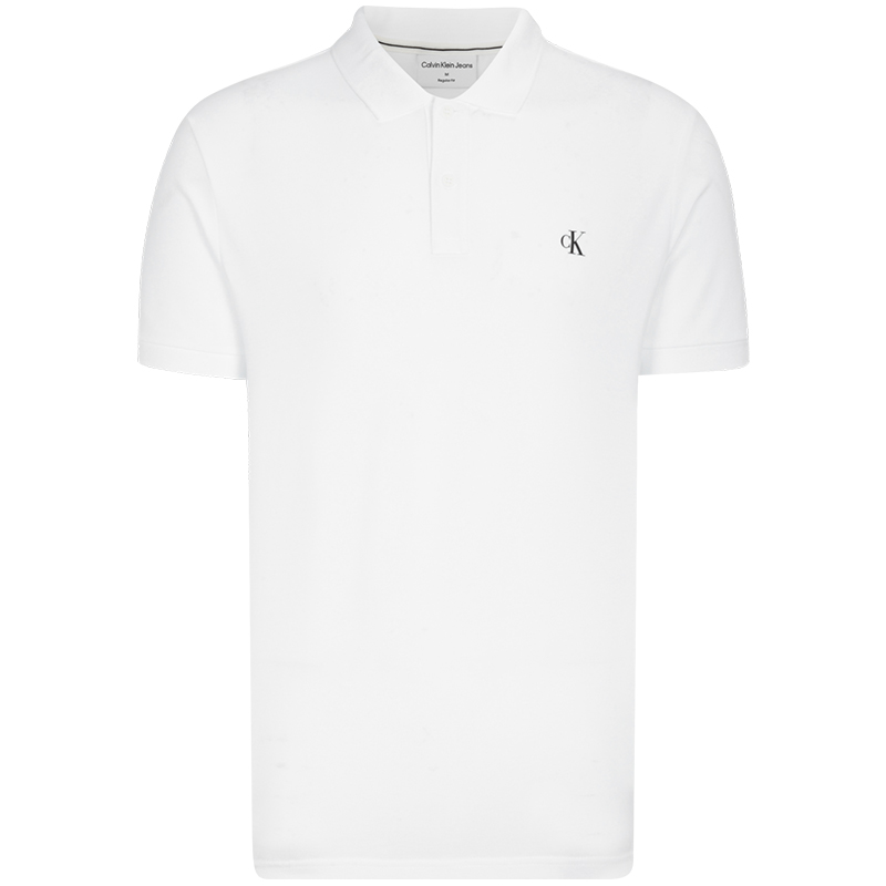 

Футболка поло CALVIN KLEIN мужская белая, YAF-White