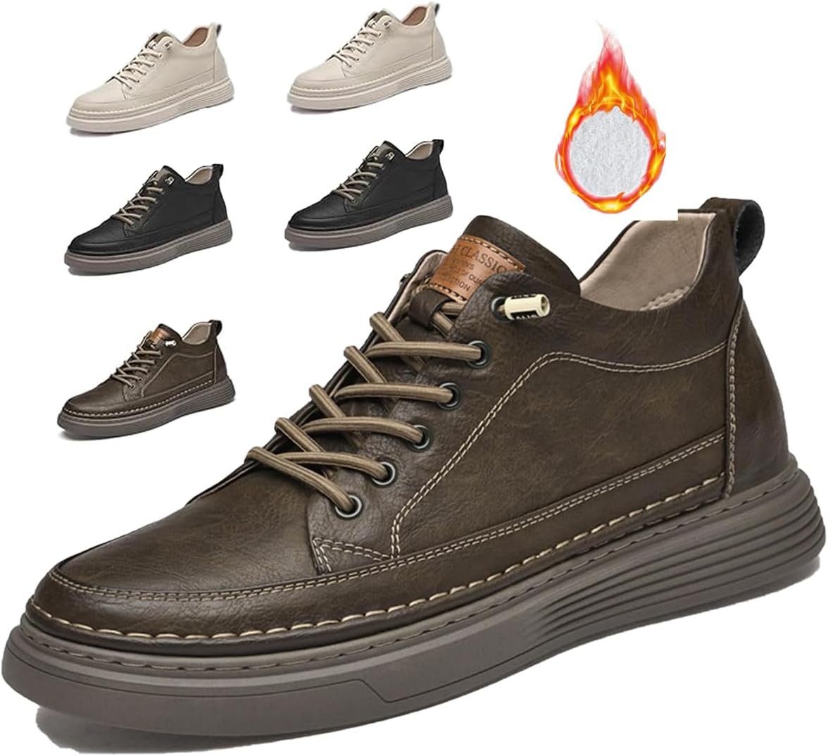 

Мужские невидимые оксфорды для увеличения роста, кроссовки-невысокие, дышащие, противоскользящие, 5 см, бежевые, размер US 4.5 - 12 Generic