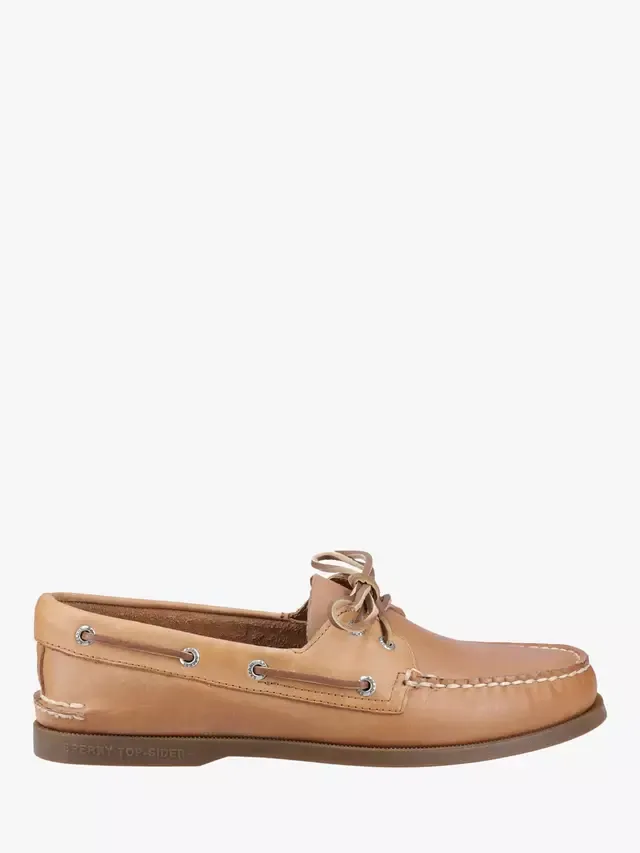 Оригинальные кожаные мокасины с двумя люверсами Sperry, Nutmeg