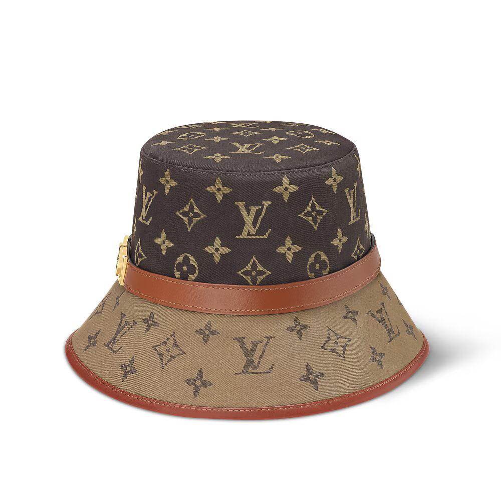 

Шляпа-ведро Dauphine Louis Vuitton, коричневый