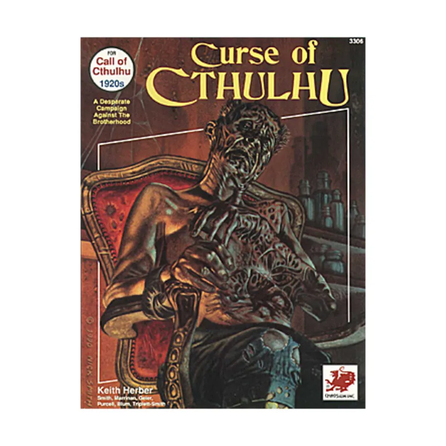 

Curse of Cthulhu, Call of Cthulhu - Adventures & Modules (Chaosium 1st-5.5 Editions), мягкая обложка