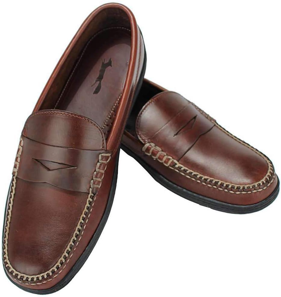 

Мужские лоферы Country Club Prep Key West Penny Loafer Driver цвета Брайар Браун, коричневый