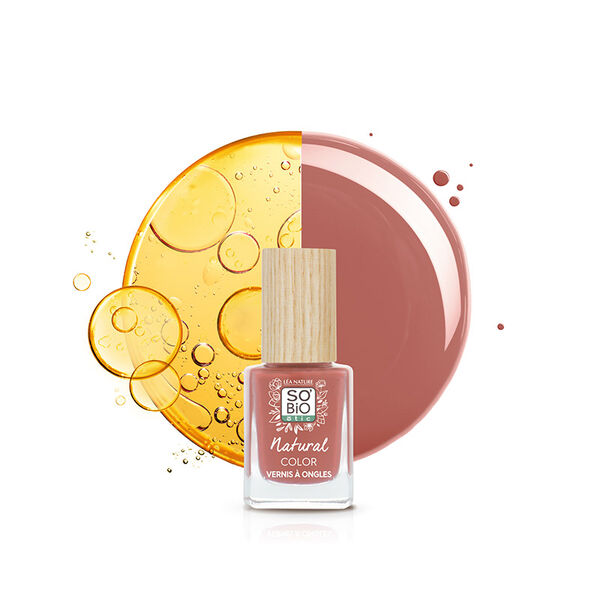 Лак для ногтей 65 розовый нюд, 11 мл So'Bio Etic Natural color, цвет 65 rose nude — фото 2